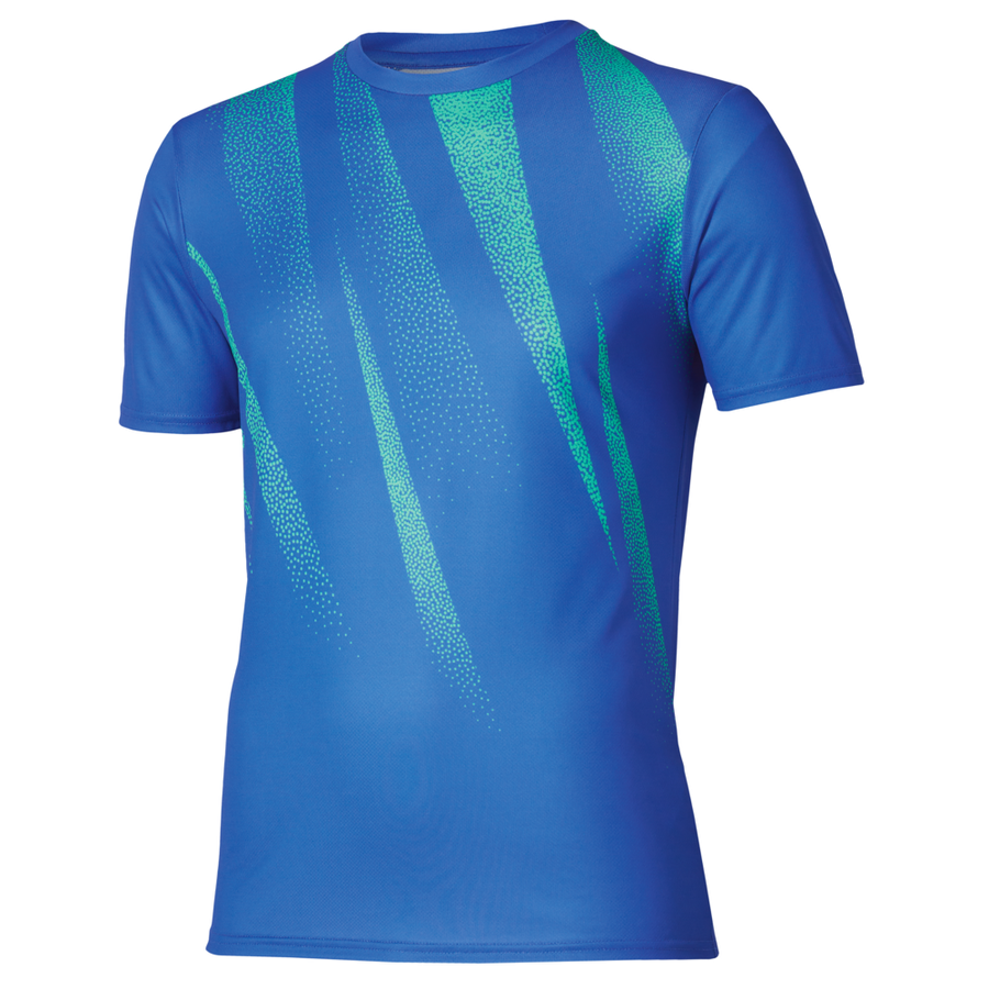 Mizuno Core Graphic Short Sleeve Tee Princess Blue